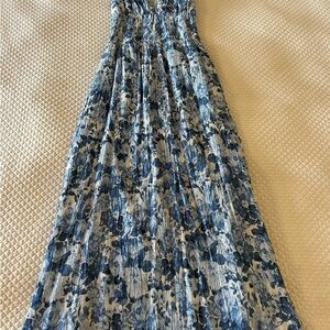 Abercrombie & Fitch Blue and White Dress